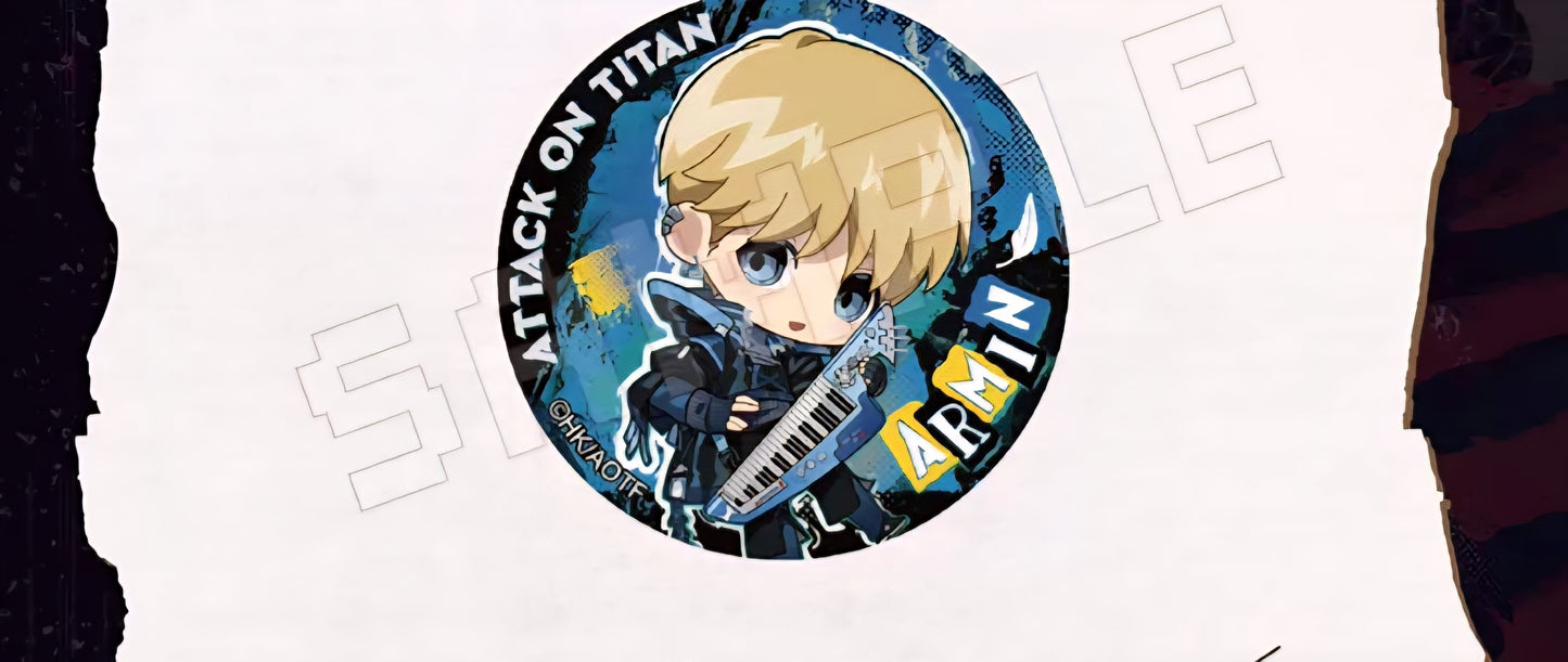 Attack On Titan Blind Badges