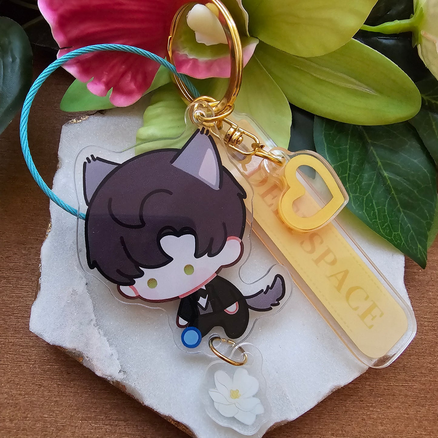 Love and Deepspace Kitty Handbag Charm **Clearance**