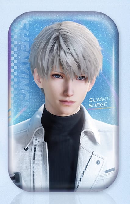 Official Love and Deepspace Beyond the Peak Series Tin Badge LADS