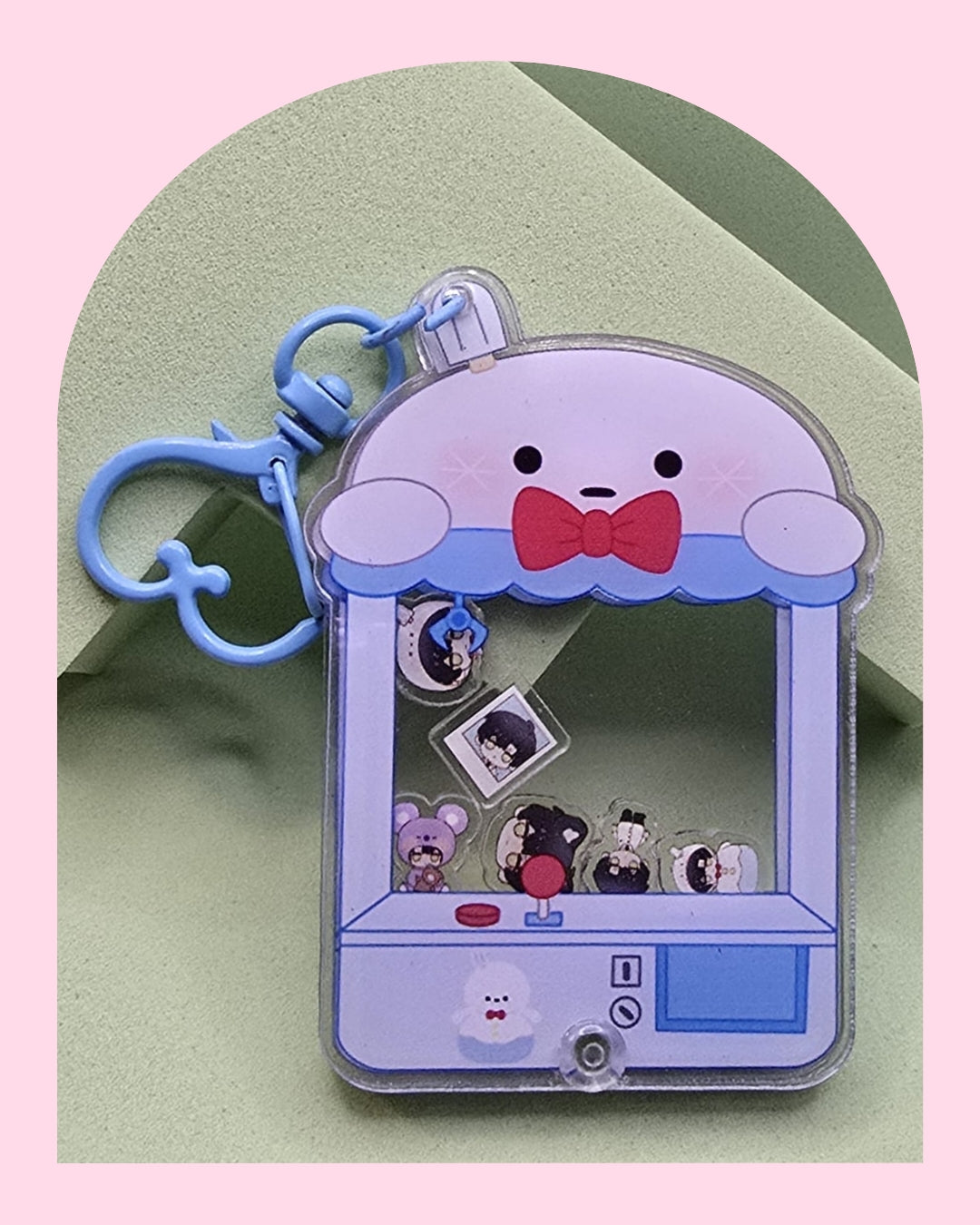 Love and Deepspace Mascot Claw Machine Shaker Keychain **Clearance**