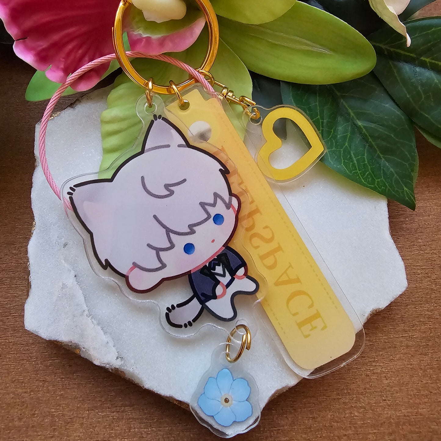 Love and Deepspace Kitty Handbag Charm **Clearance**
