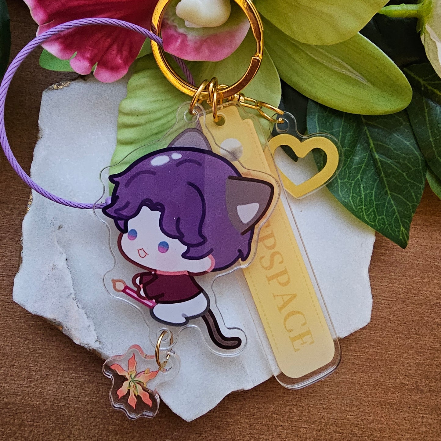 Love and Deepspace Kitty Handbag Charm **Clearance**