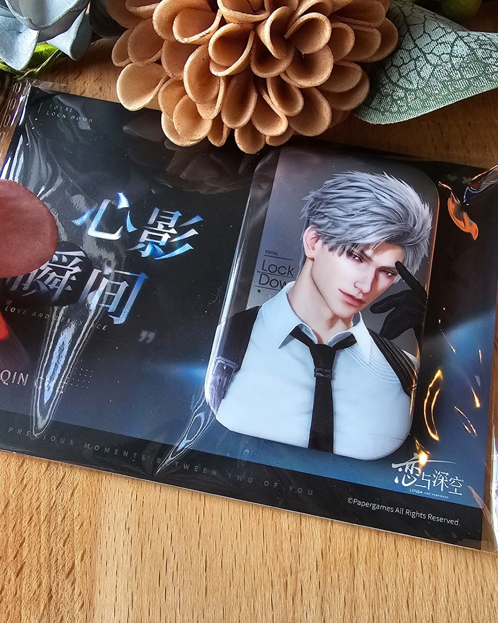 Official Love and Deepspace "Total Lockdown" Pins