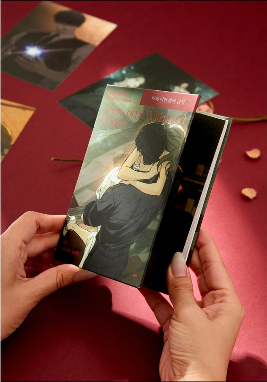 Official Naver Webtoon Tears on a Withered Flower Postcard Set (19+)