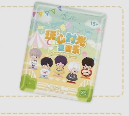 Official Love and Deepspace "Playtime Joy Q-Topping" Happy Mascot Spinners and/or Sundae LIs LADS