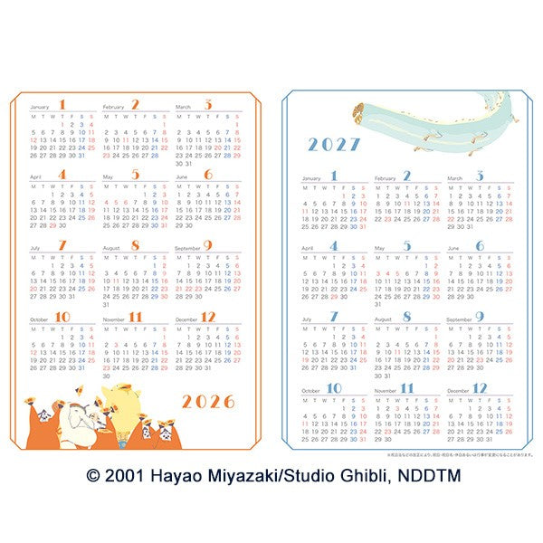 Official Studio Ghibli 2026 Schedule Book