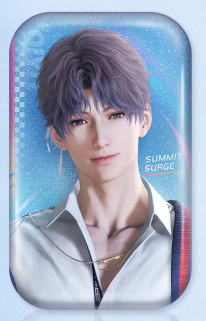 Official Love and Deepspace Beyond the Peak Series Tin Badge LADS