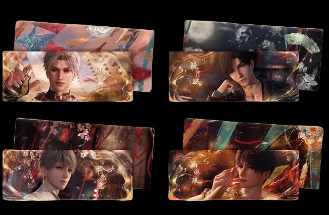 Billets laser officiels pour la série Love and Deepspace Wander in Wonder (LADS)