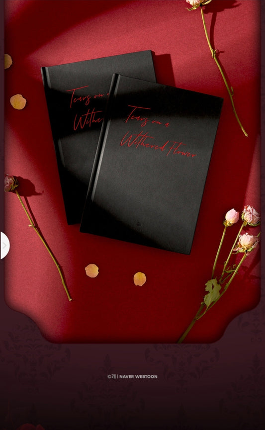 Official Naver Webtoon 2026 Tears on a Withered Flower Schedule Book