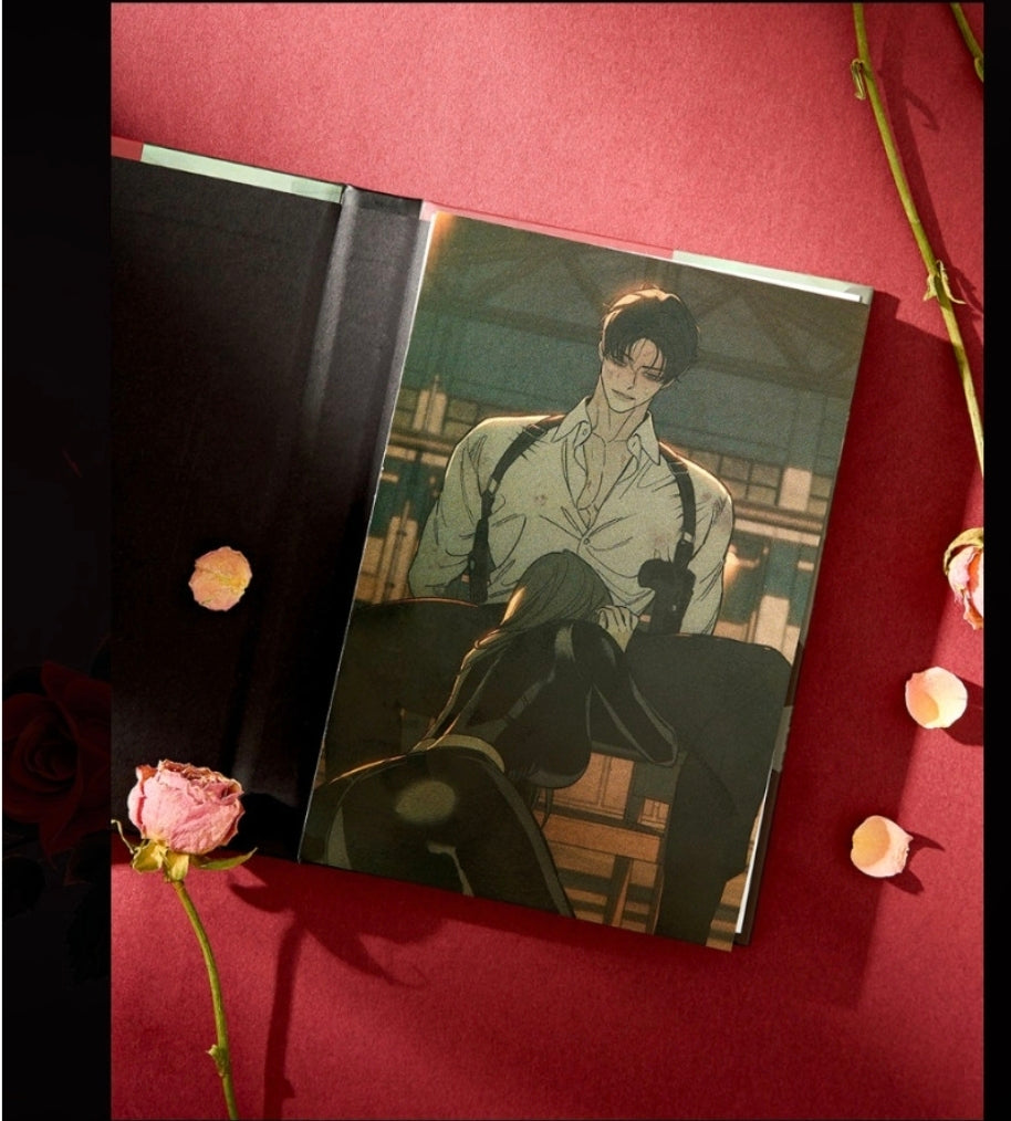 Official Naver Webtoon Tears on a Withered Flower Postcard Set (19+)