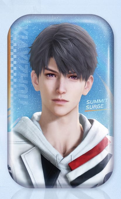 Insigne officiel en métal de la série Love and Deepspace Beyond the Peak LADS