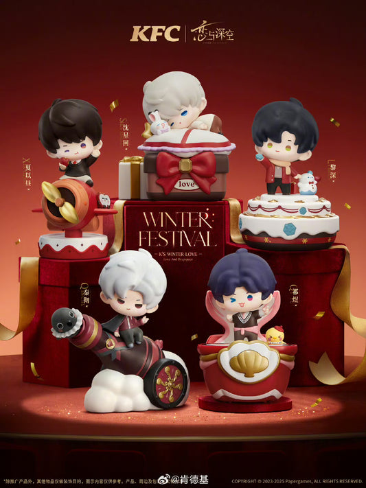 Official KFC x Love and Deepspace Collectible Toys