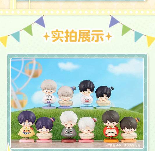 Official Love and Deepspace "Playtime Joy Q-Topping" Happy Mascot Spinners and/or Sundae LIs LADS